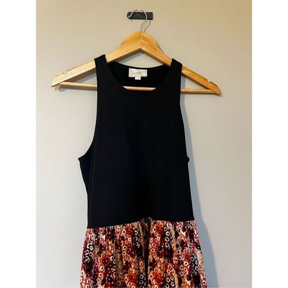 Loft Outlet Ann Taylor Women’s Size Medium Sleeveless Racerback Maxi Dress Multi - Picture 6 of 14